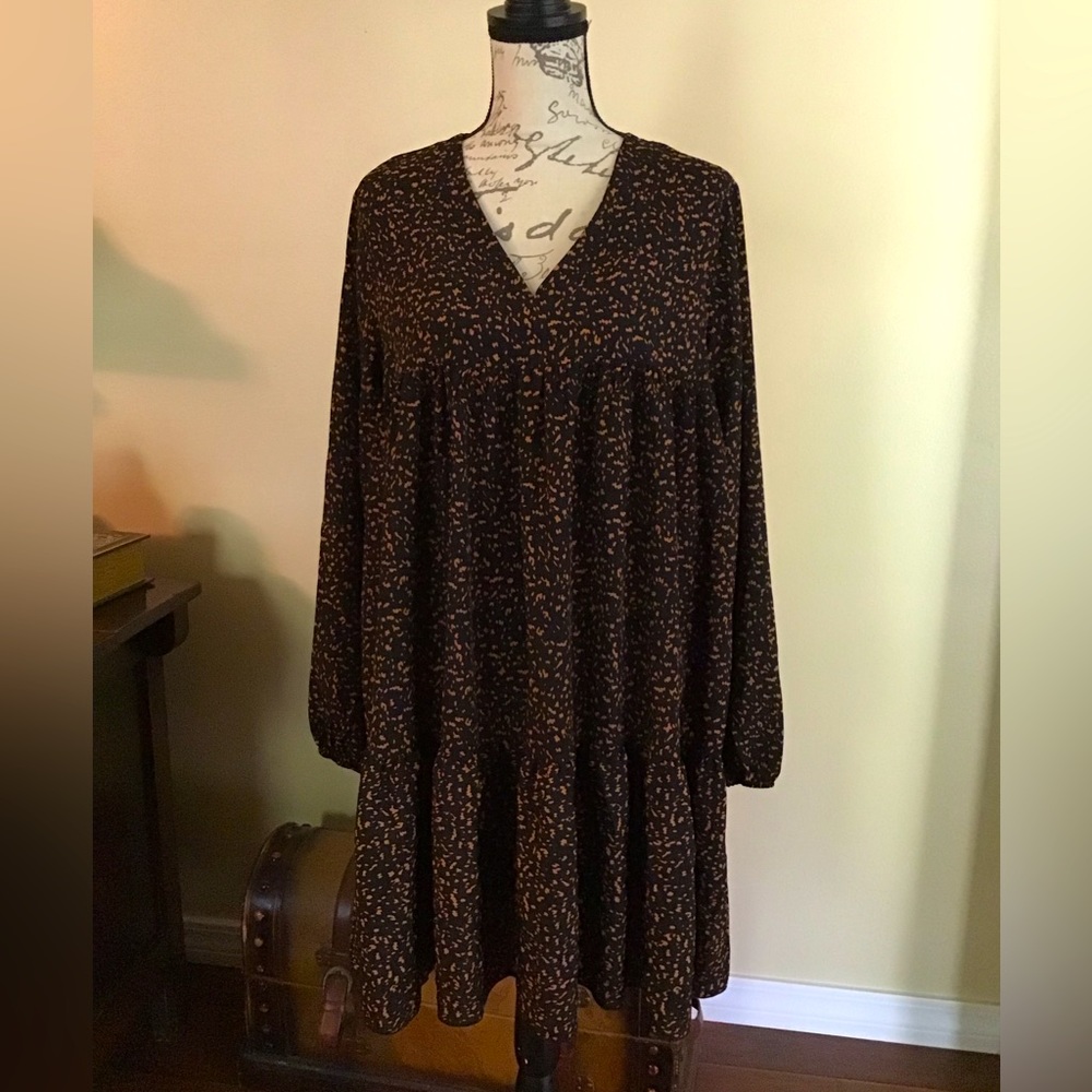 Long Sleeve Babydoll Dress